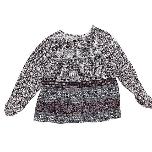 DEX Boho Print Blouse - Picture 1 of 5